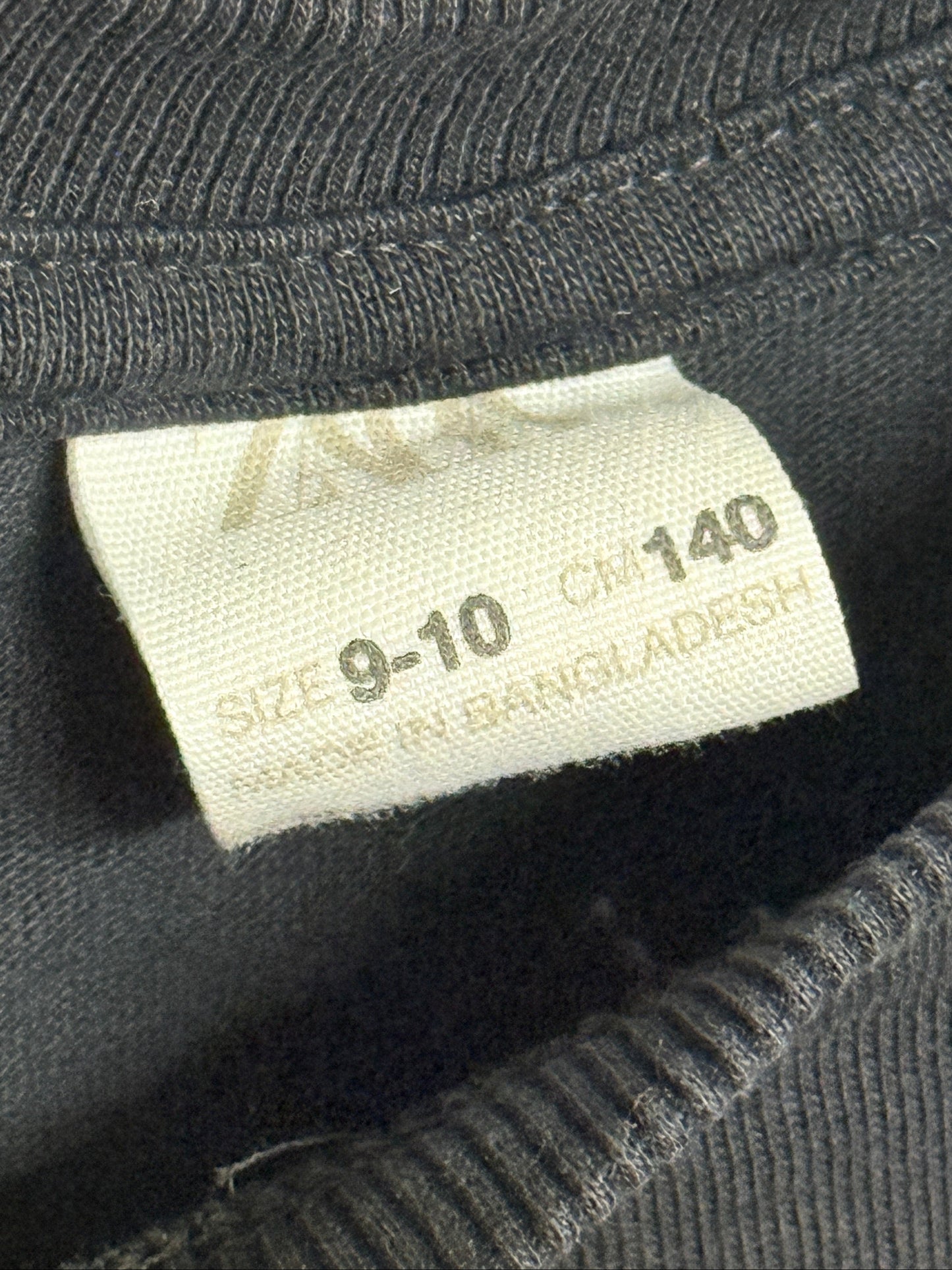 Zara 9-10y Black Crop