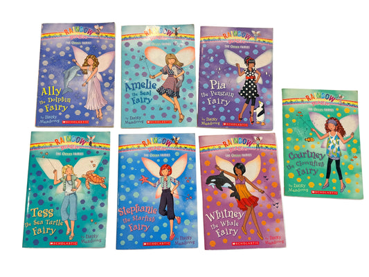 7 Daisy Meadows Ocean Fairies Books Bundle
