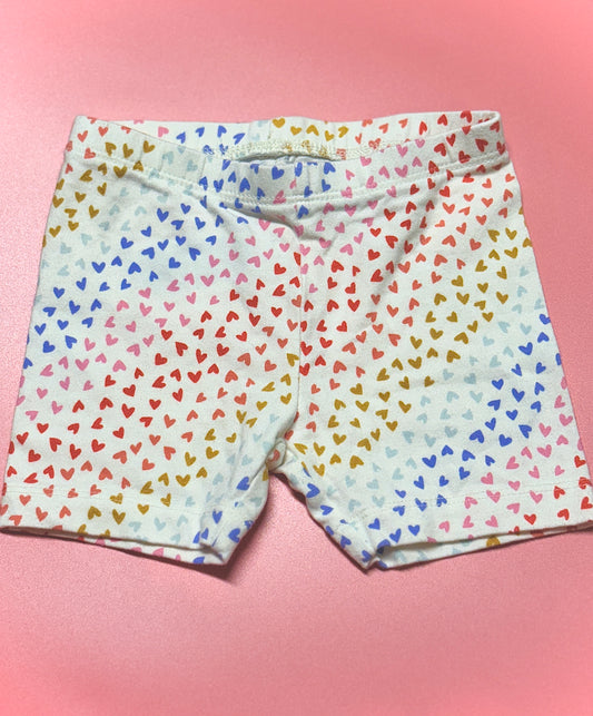 Old Navy Heart Print Shorts 3T