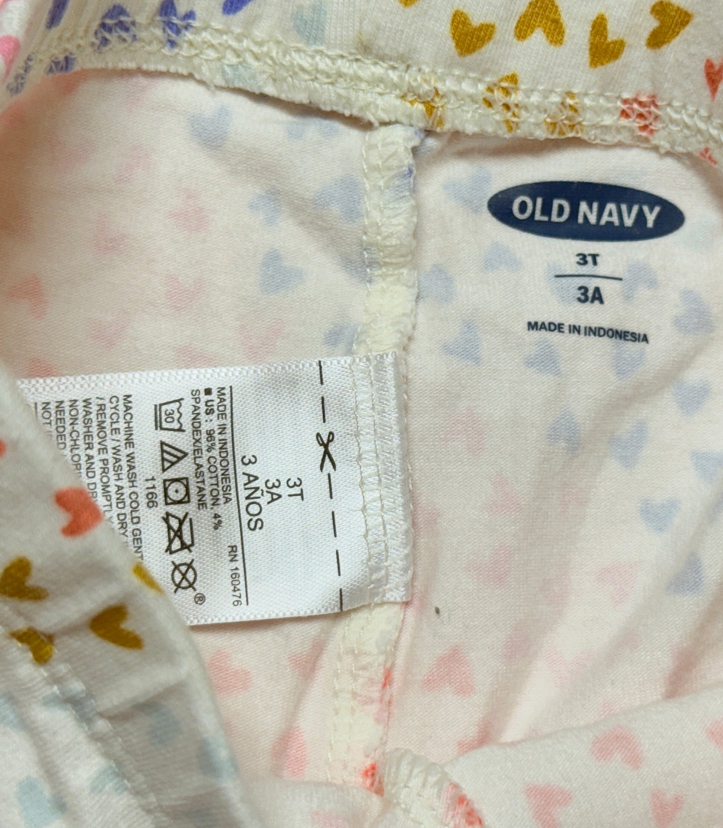 Old Navy Heart Print Shorts 3T