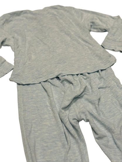 Nest Designs Blue Bamboo Zip Romper 4t