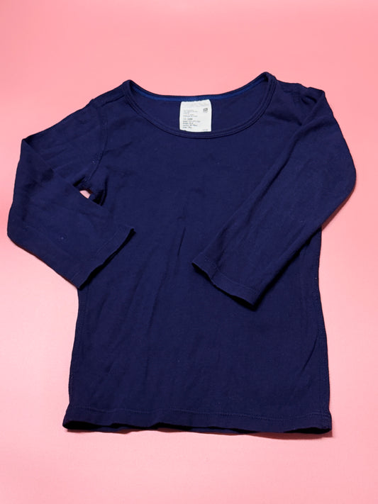 Uniqlo Long Sleeve Navy Blue 18-24m