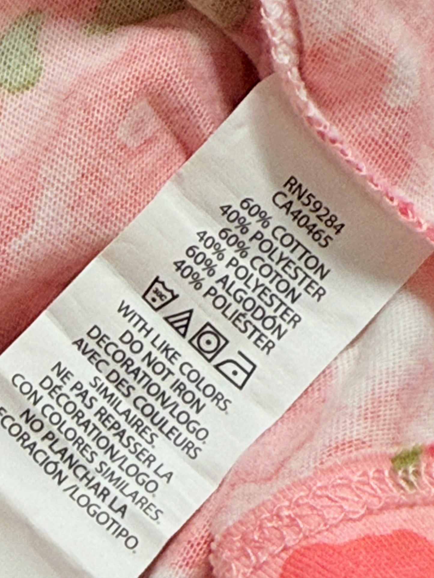 Children's Place Floral Top 2t