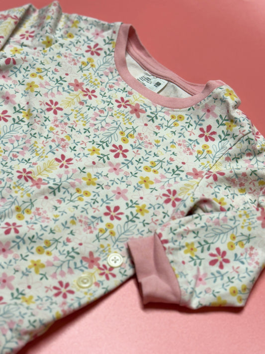 Uniqlo Floral Long Sleeve 18-24m
