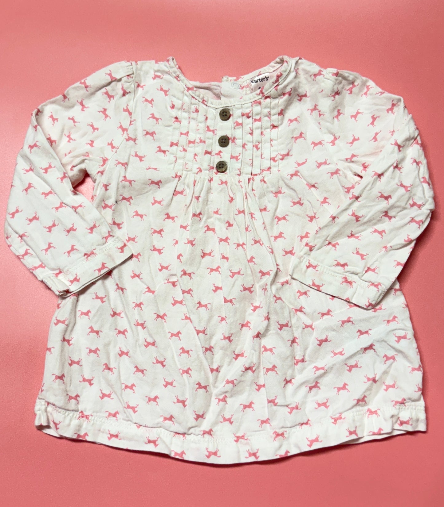 Carter's 18m Unicorn Print Long Sleeve