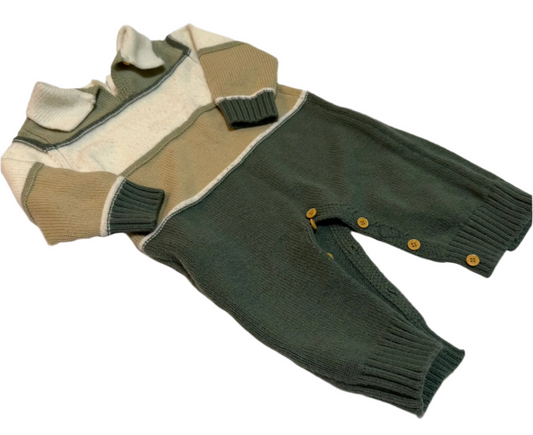 Knitted one piece 6-9m Shein