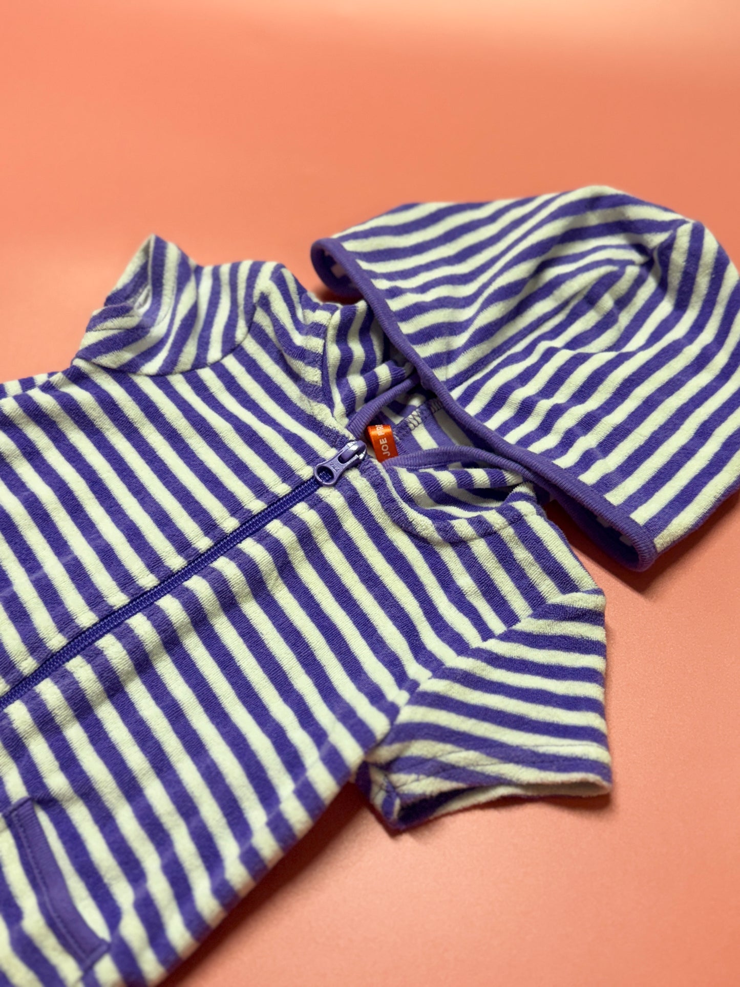 Striped Swim Cover Up 18-24m