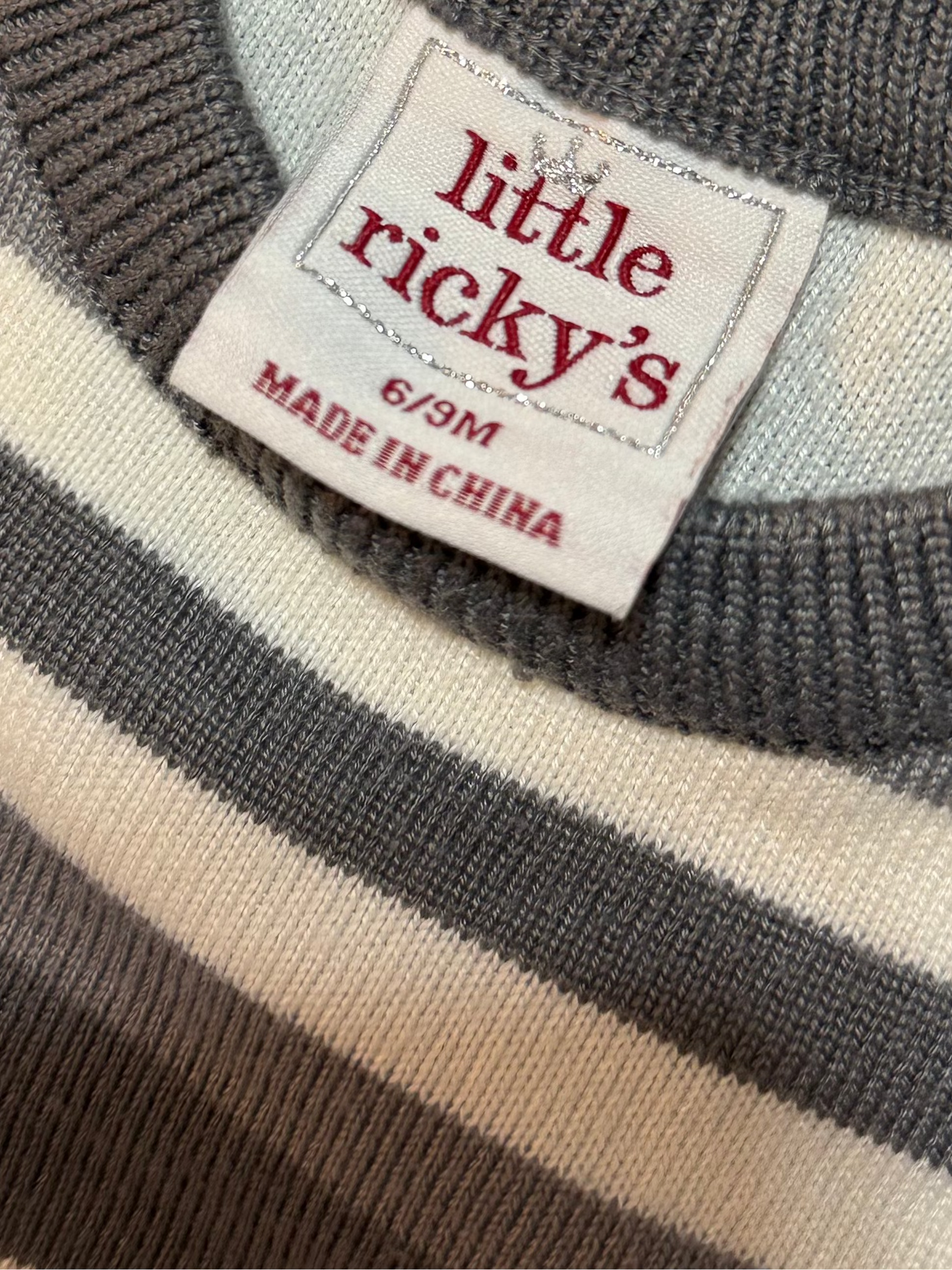 Little Ricky's Sweater 6-9m