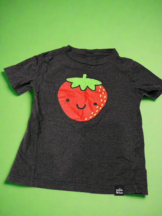 Whistle & Flute Strawberry Shirt 3-4y