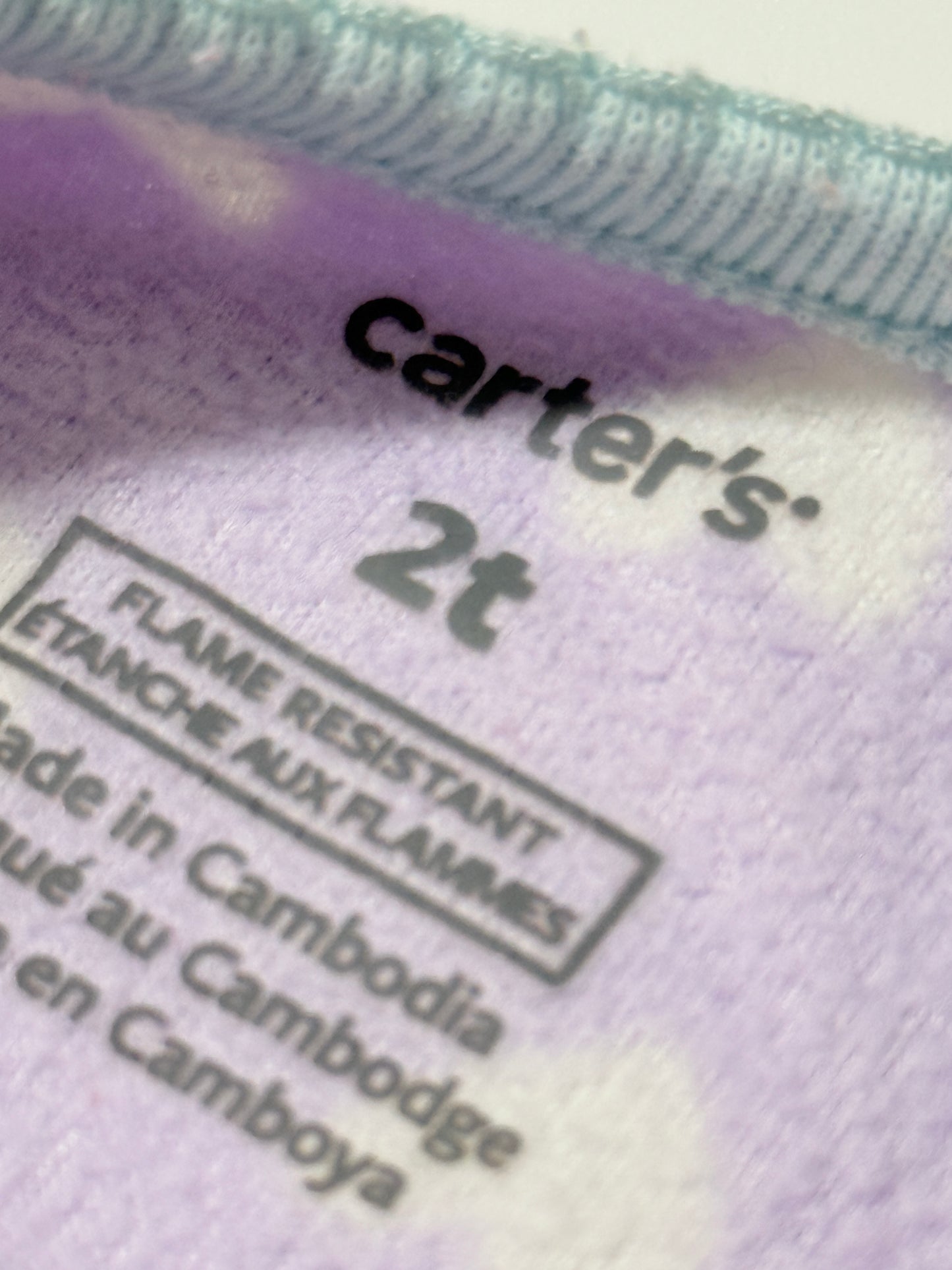 Carters Fleece Sleeper 2T