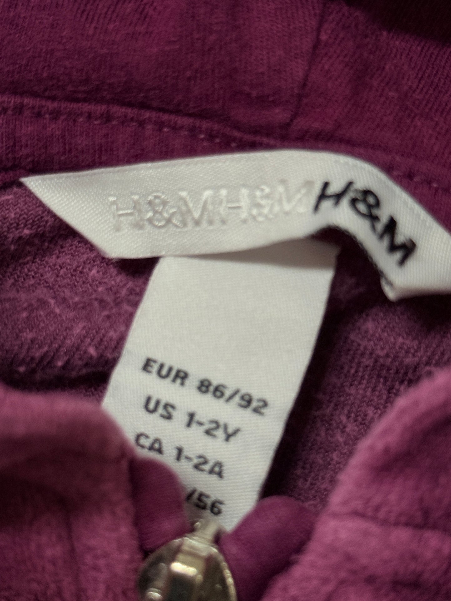 H&M Hello Kitty Hoodie 1-2y