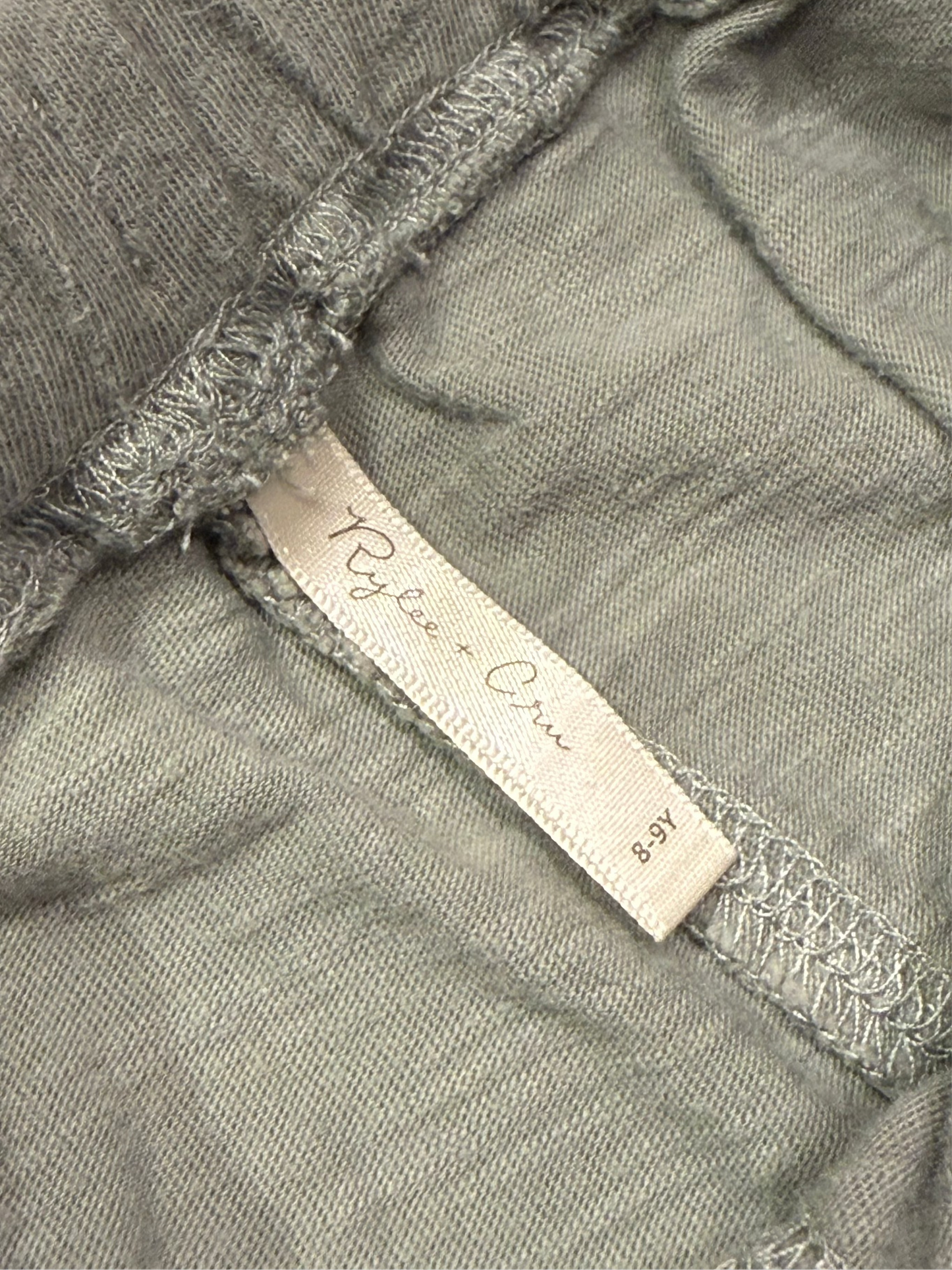 Rylee + Cru Shorts 8-9y Cotton
