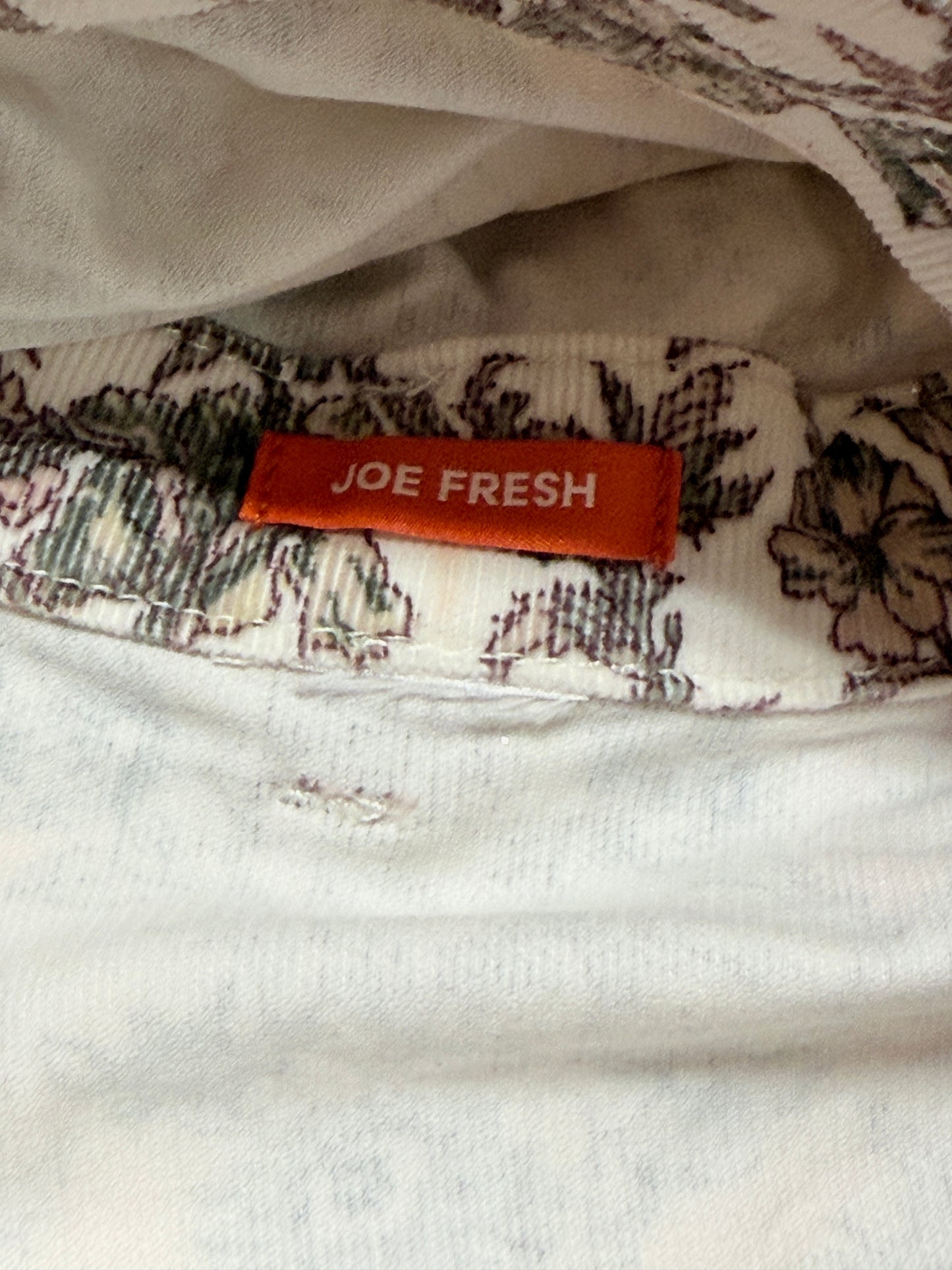 Joe Fresh Floral Overalls 18-24m