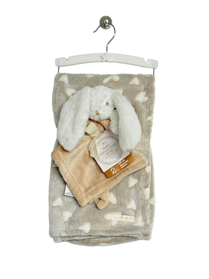 Ensemble couverture et doudou lapin Neuf avec étiquettes