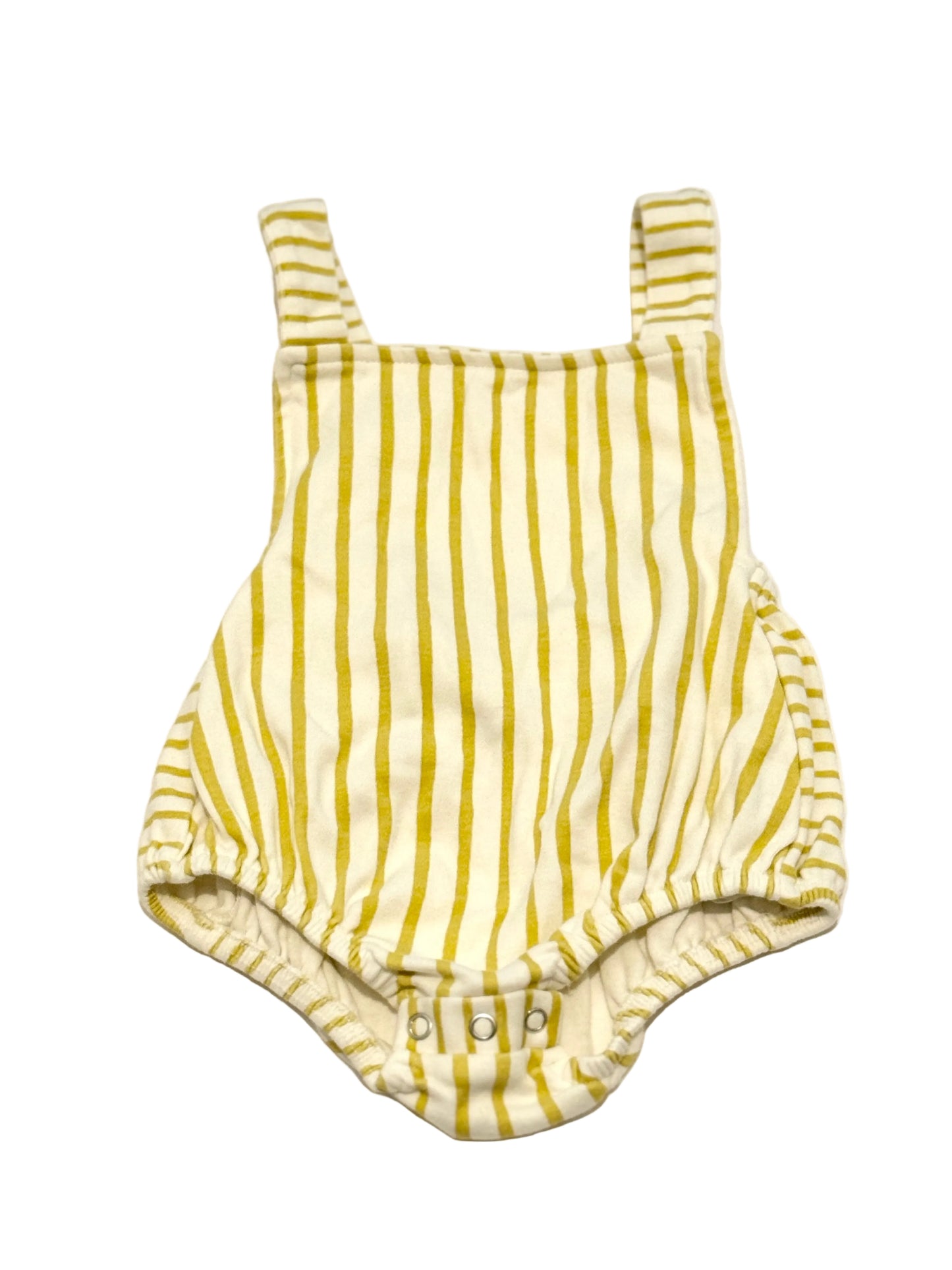 Pehr Yellow Stripe Romper 6-12M