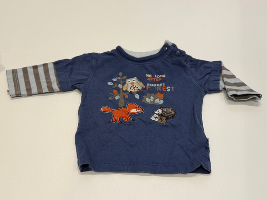 Pumpkin Patch Cotton Long Sleeve 0-3m