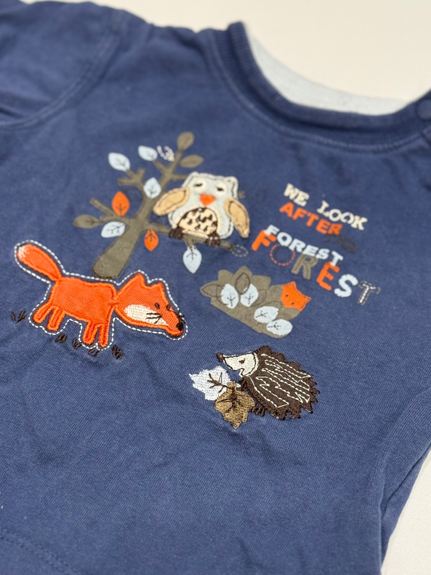 Pumpkin Patch Cotton Long Sleeve 0-3m