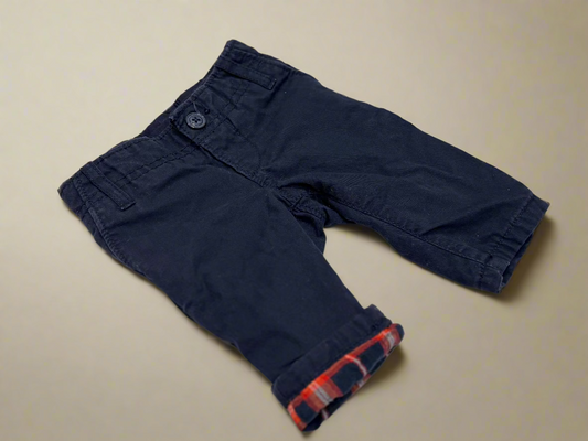 0-3m Baby Gap lined Pants