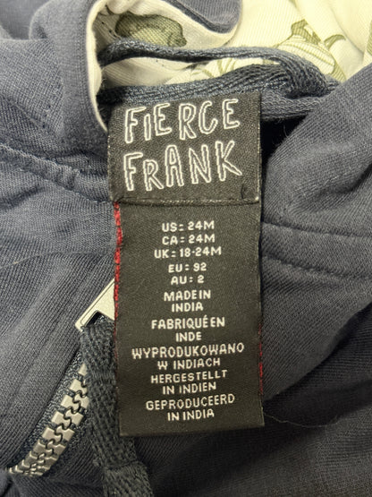 Fierce Frank Dino 24m Zip-up Hoodie 24m