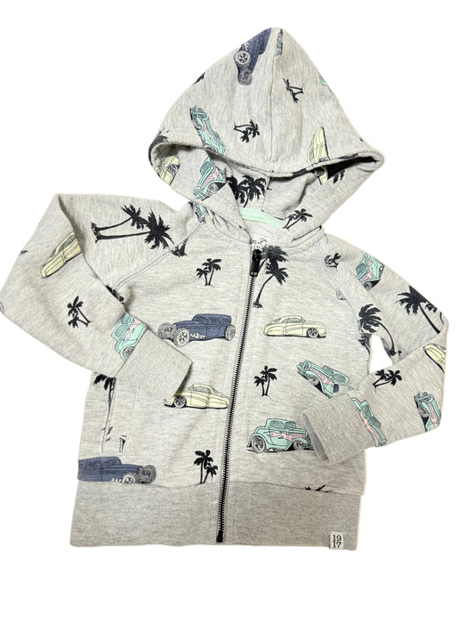 S Code LA - 24m Car / Palm Print Hoodie