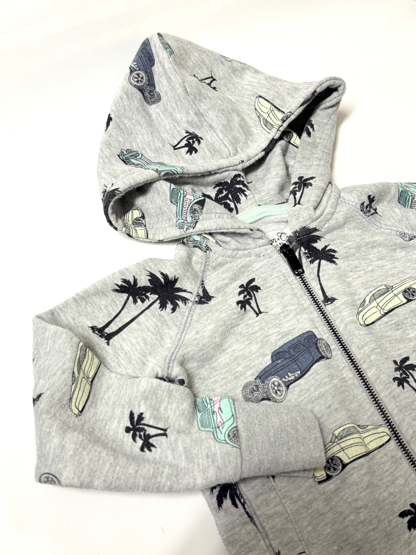 S Code LA - 24m Car / Palm Print Hoodie