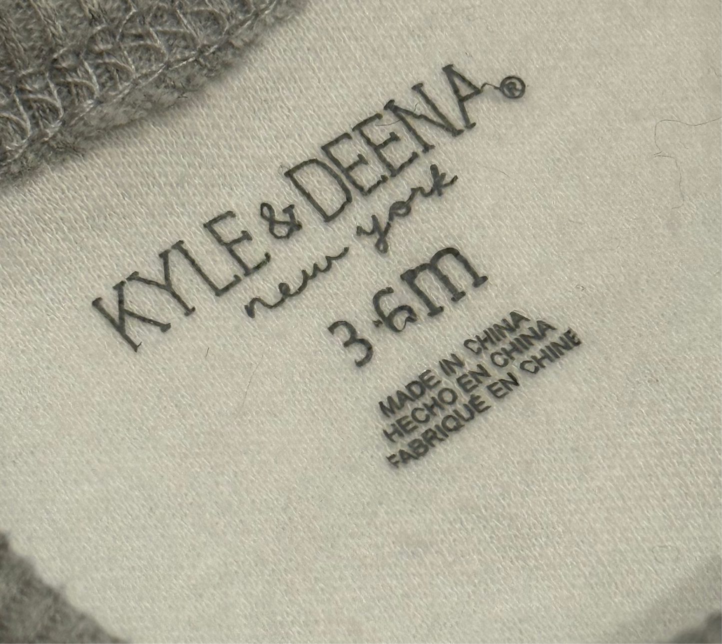 Kyle & Deena 3-6m Onesie