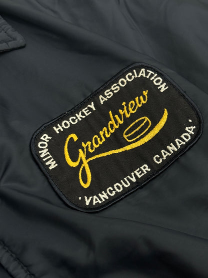 Vintage Grandview Minor Hockey Satin Jacket 14Y+