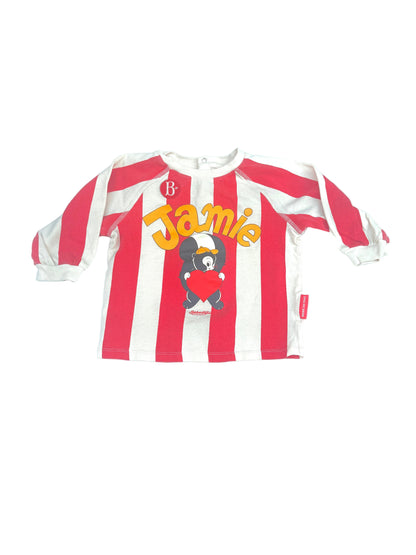 Bebe de Pino Jamie Stripe Long Sleeve Tee 3T