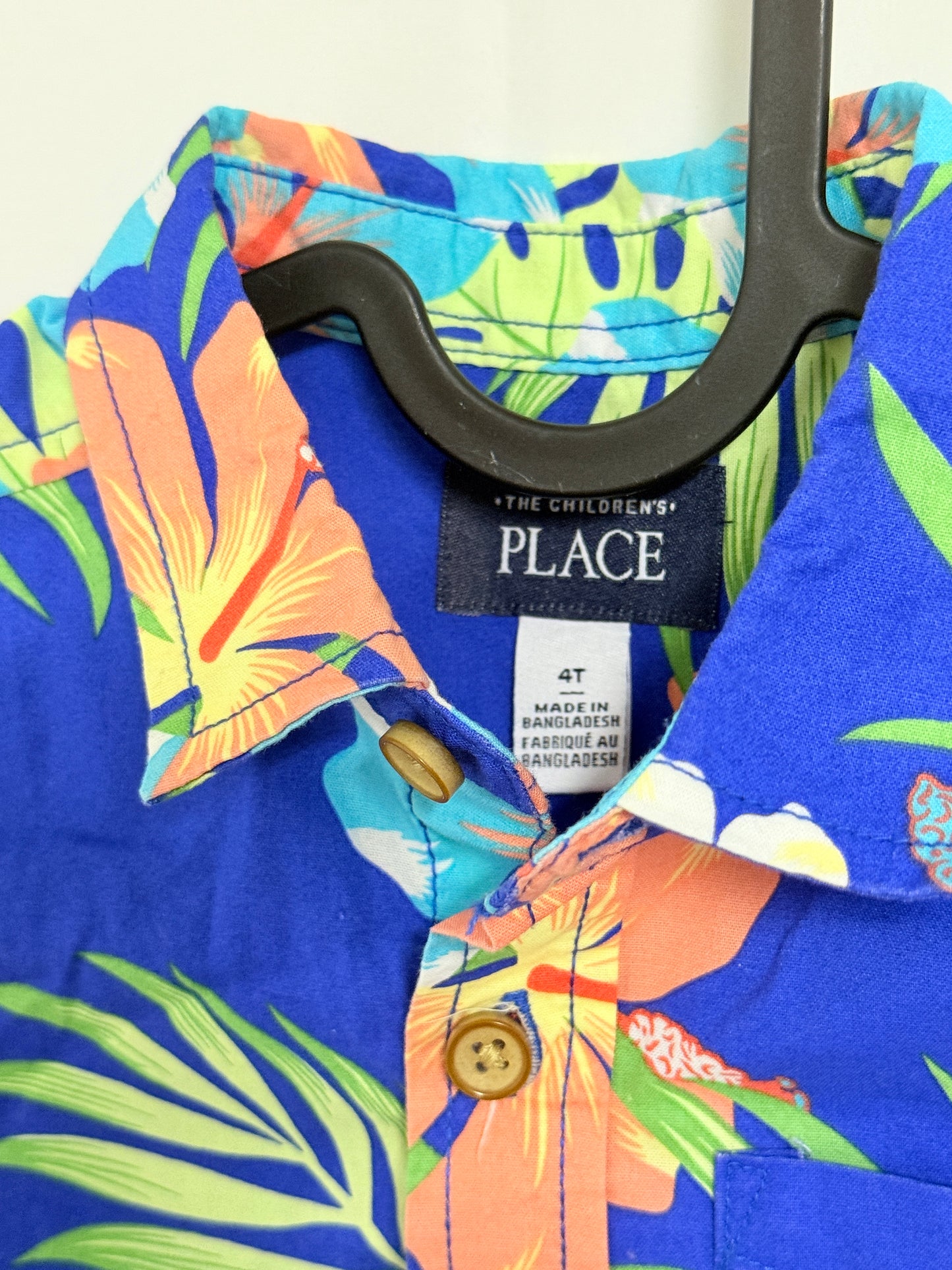 The Children's Place Hawaiian Shirt 4t