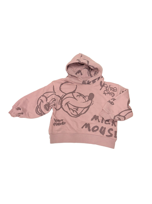 Zara Mickey Mouse Oversized Hoodie 4-6y