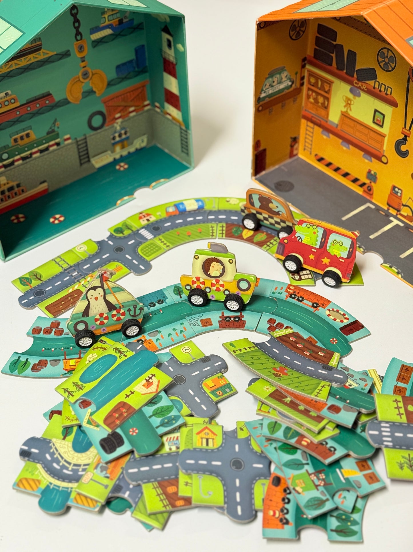 Puzzle with Cars