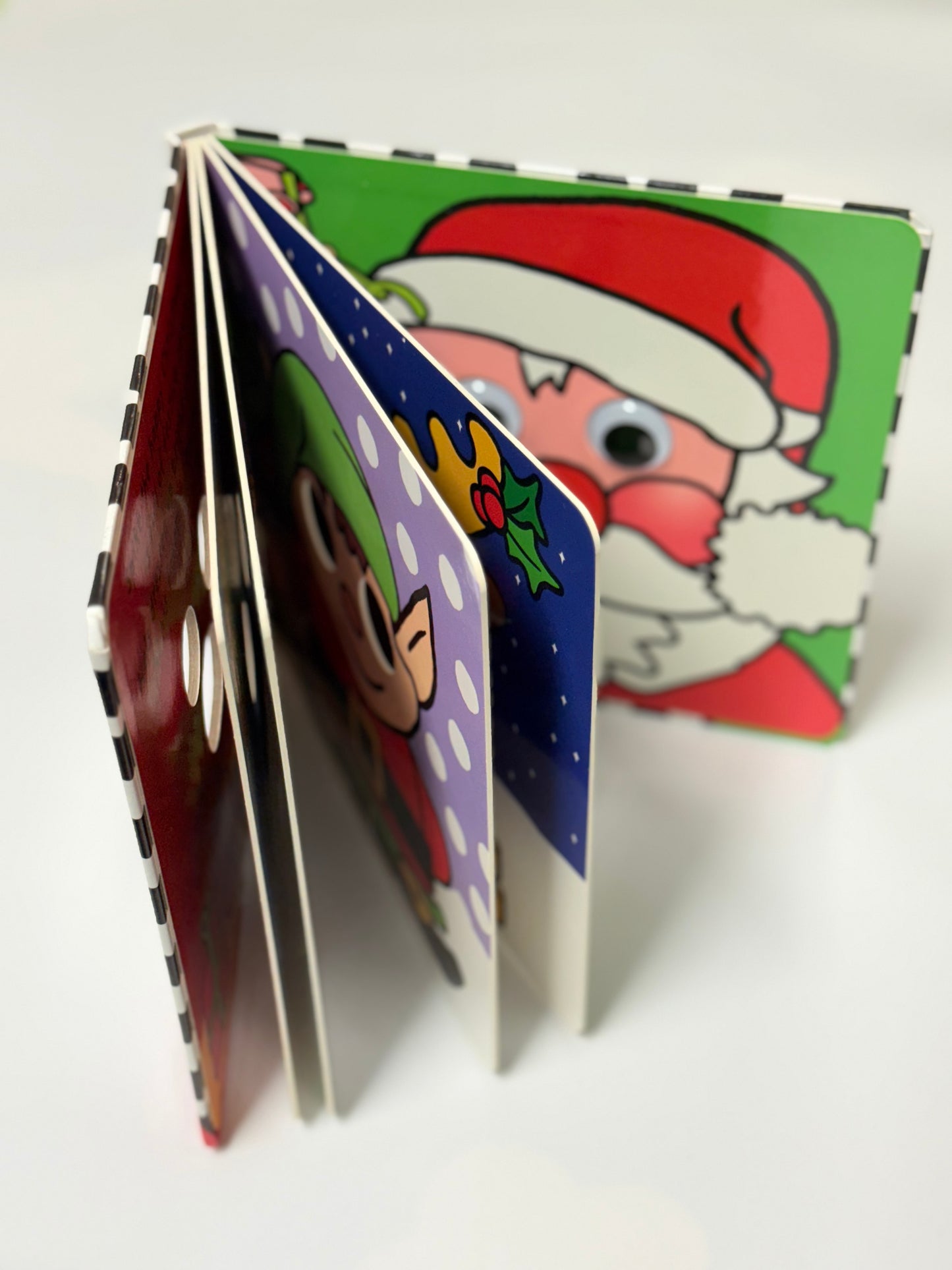 Santa Book Funny Faces