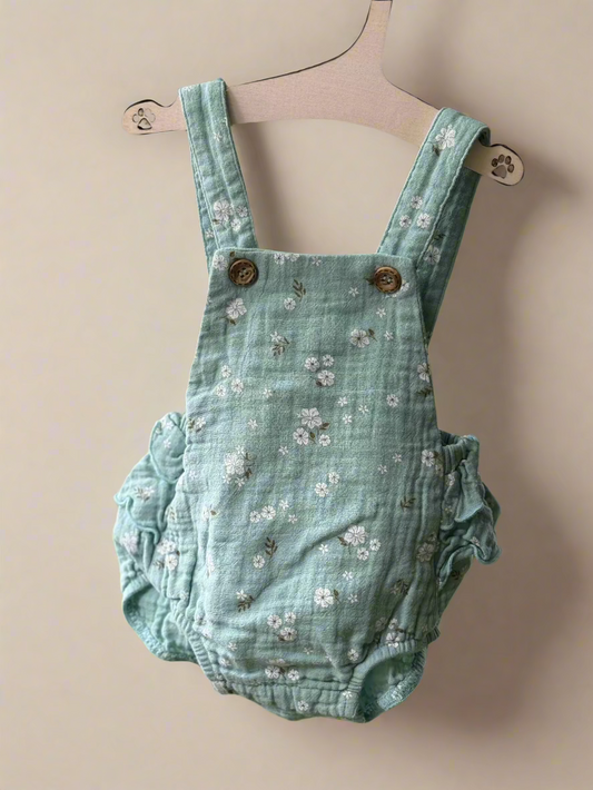 Pure Baby 0-3m Cotton Romper