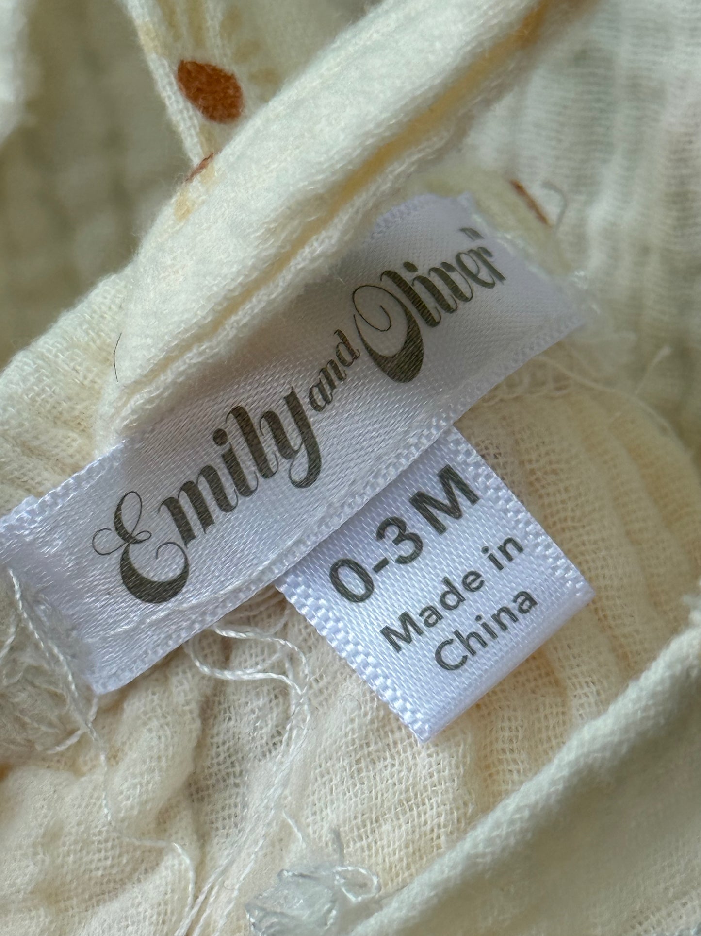 Emily and Oliver 0-3m