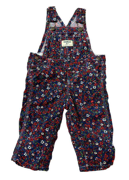 OshKosh B'gosh 9m Floral Overalls