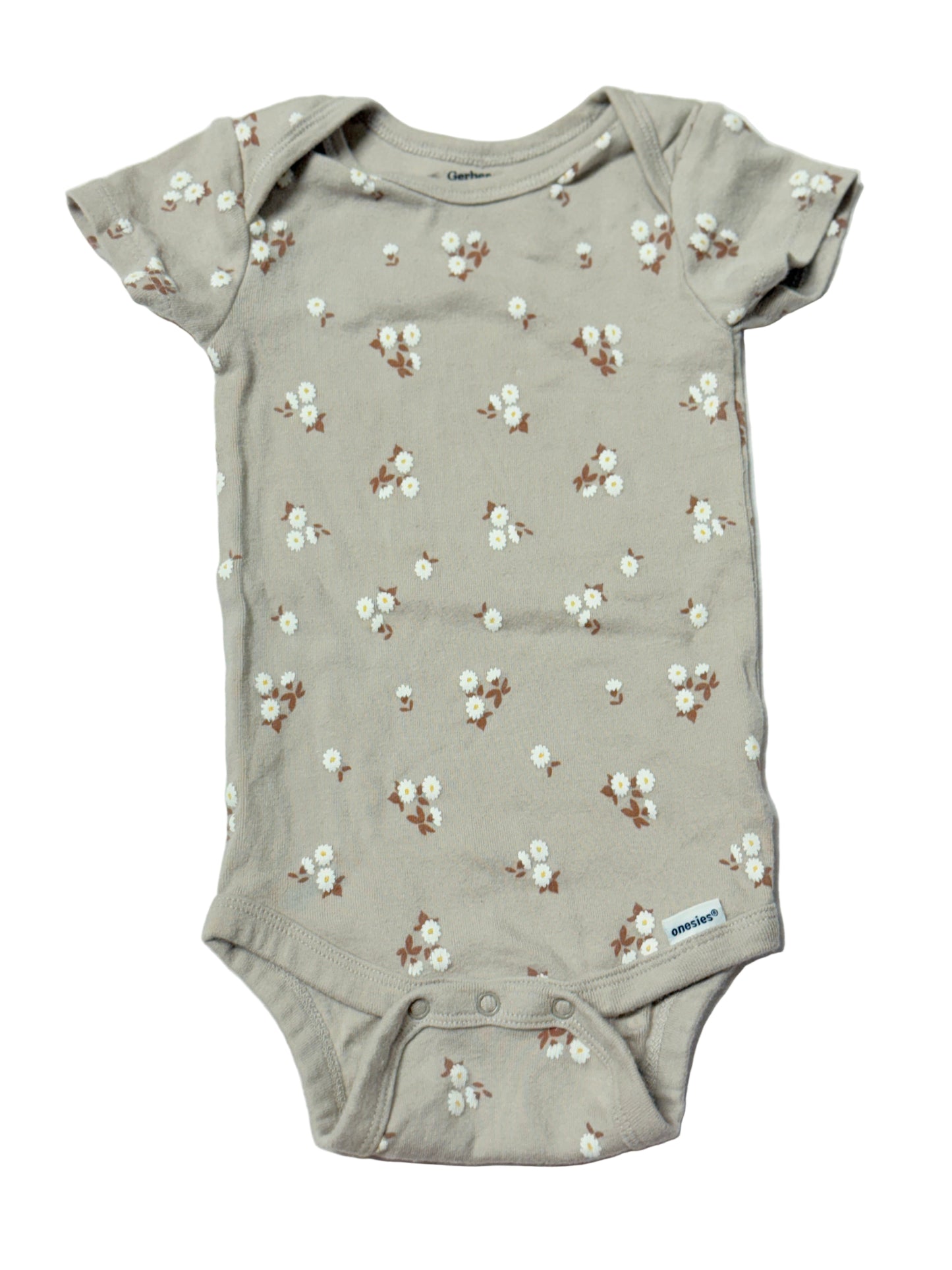 Gerber 12m Floral Onesie