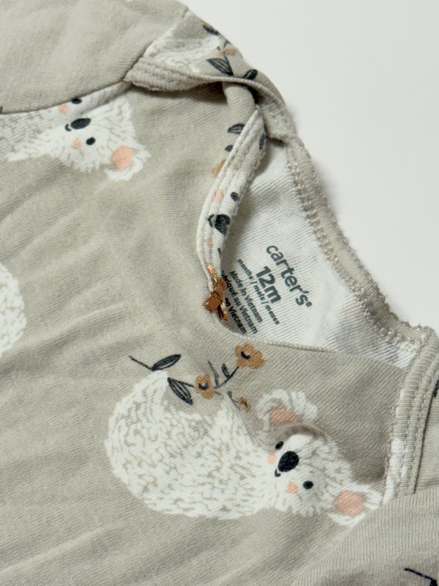 Carter's 12m Koala Long Sleeve Onesie
