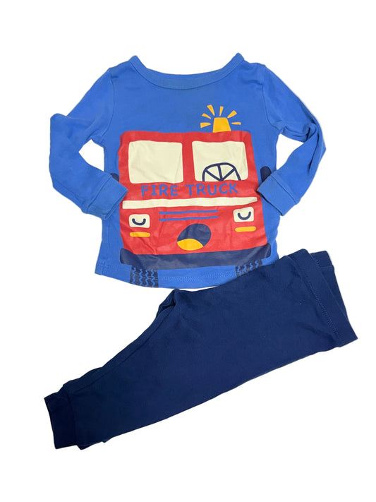 Joe Fresh Pjs 2pc Fire Truck