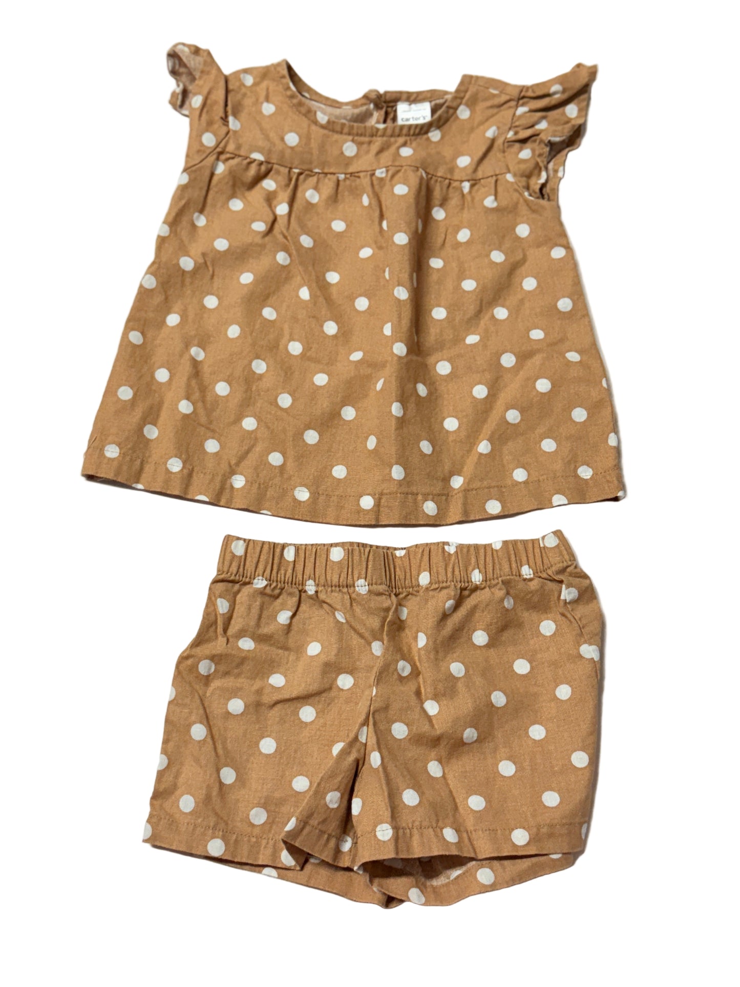 Carter's 2pc Polka dot Set 18m