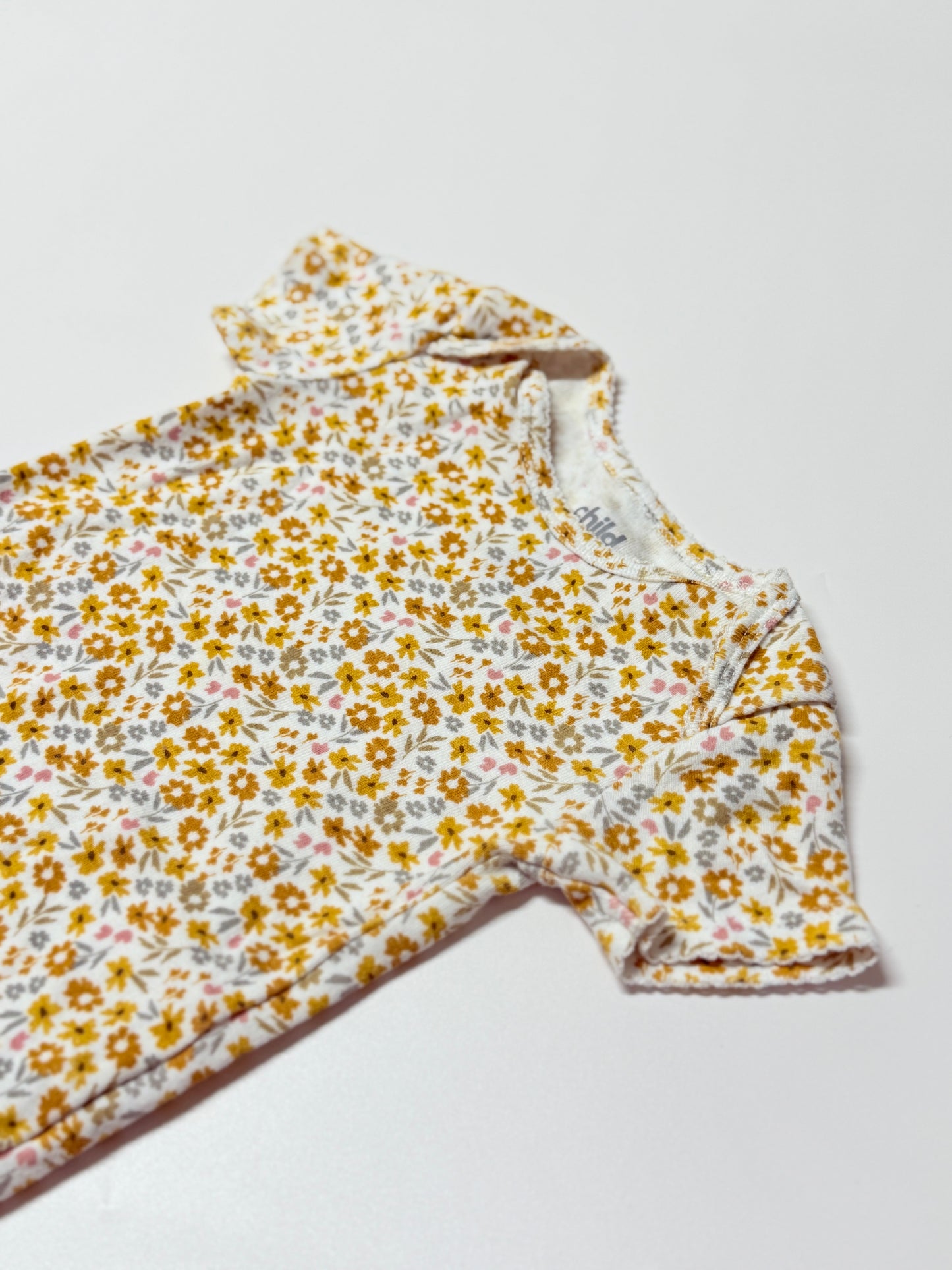 Carter's 6-9m Floral Onesie