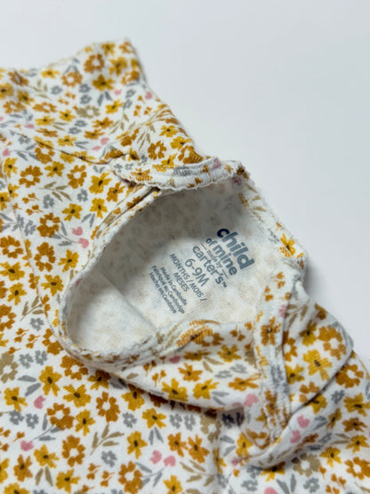 Carter's 6-9m Floral Onesie