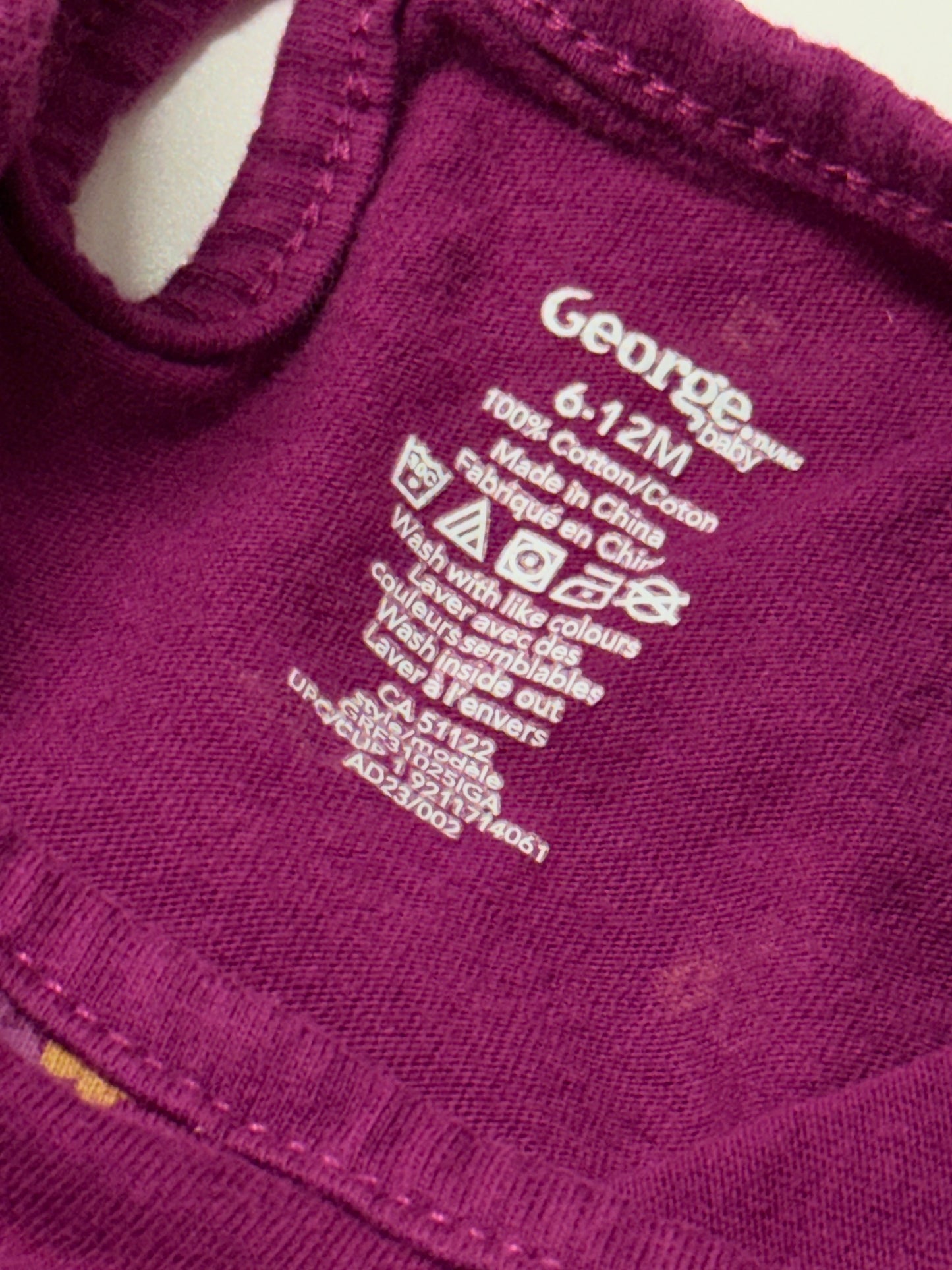 George 6-12m 2pc Set