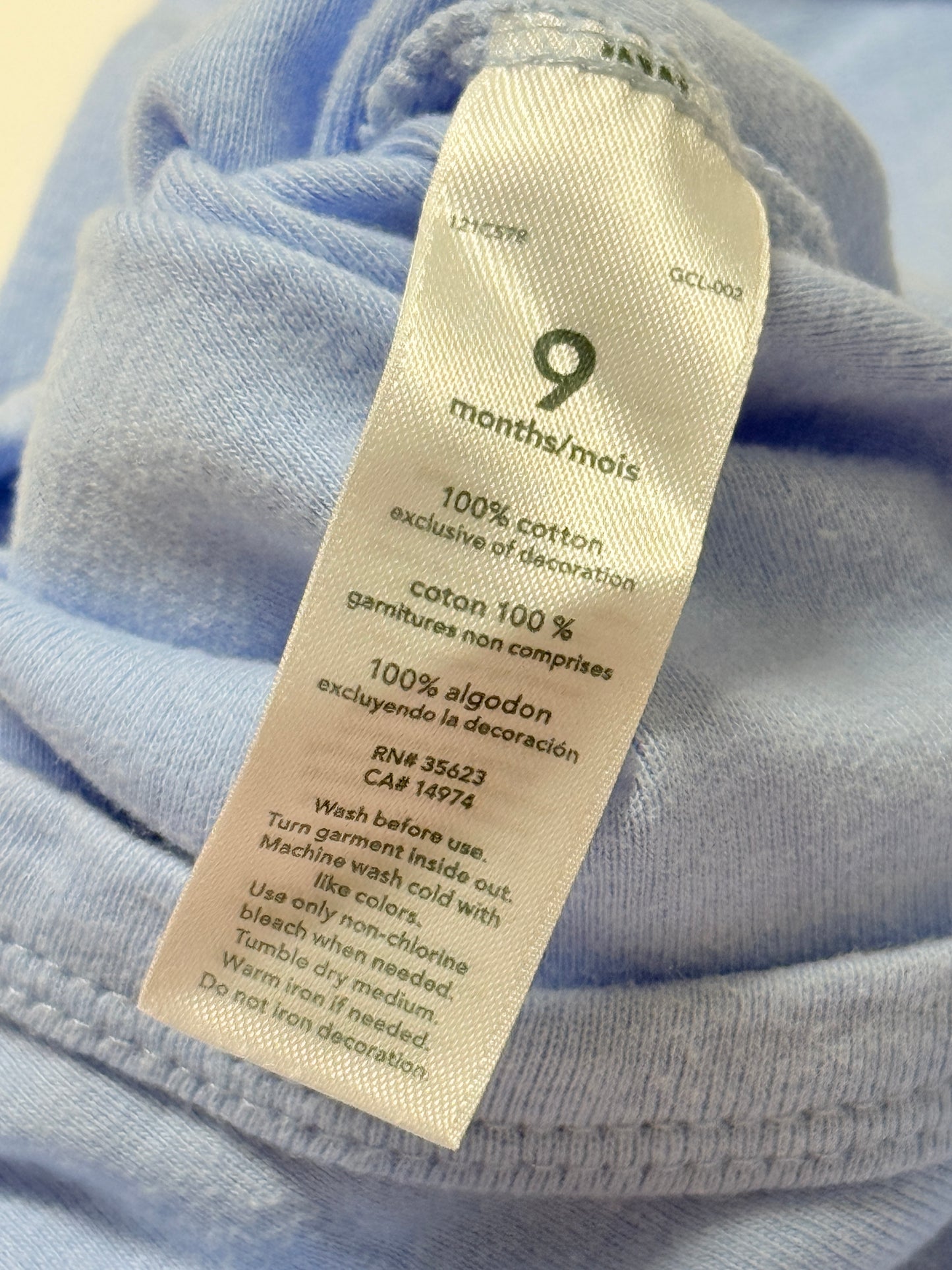Carter's 9m Long Sleeve Owl Onesie