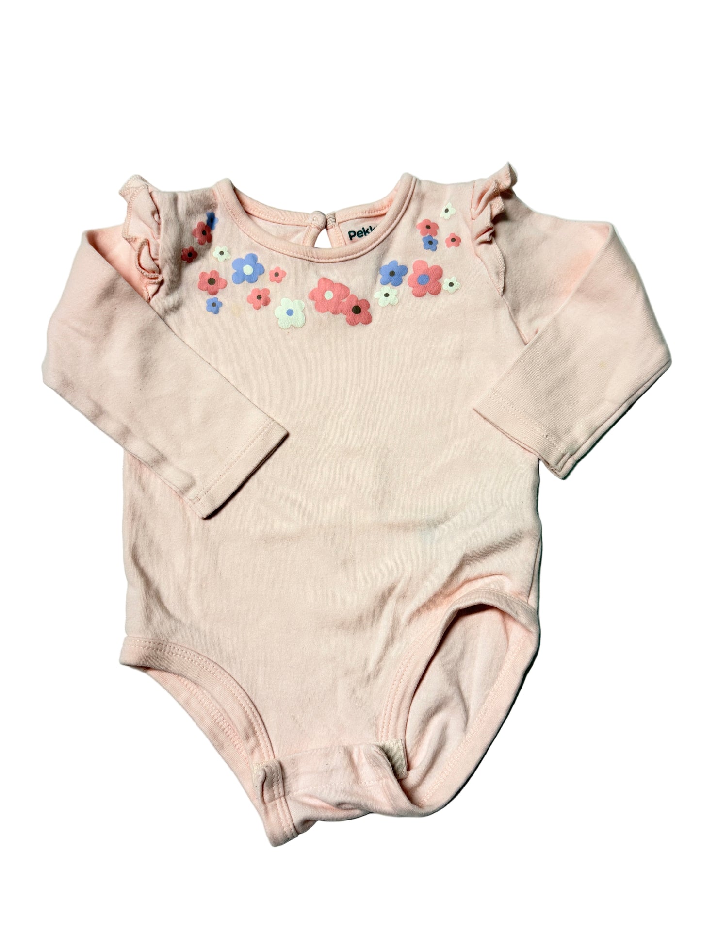 Pekkle Floral Onesie 12m