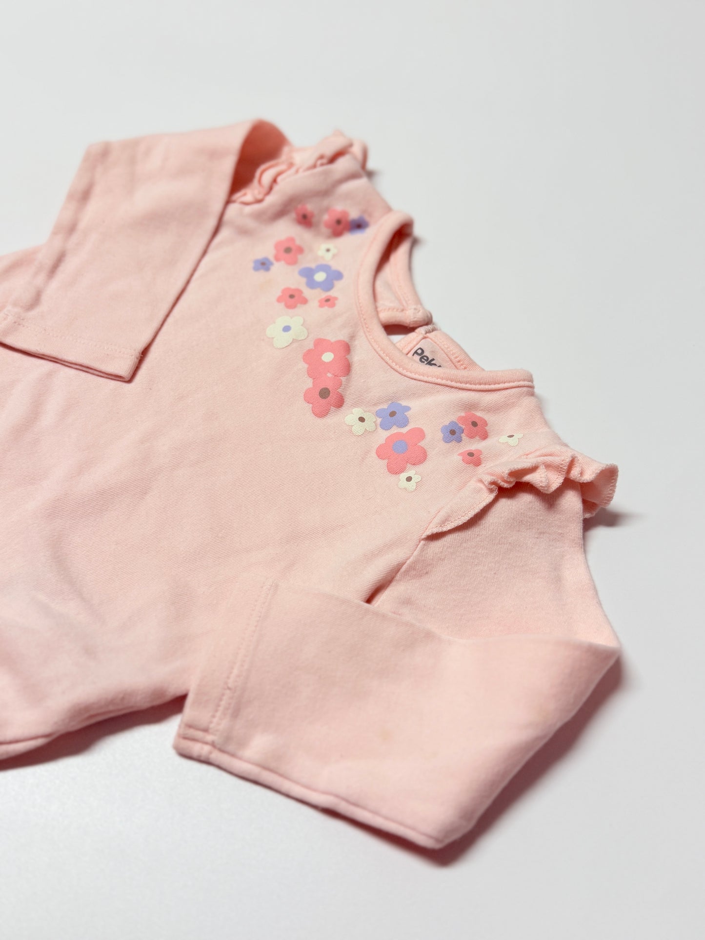 Pekkle Floral Onesie 12m