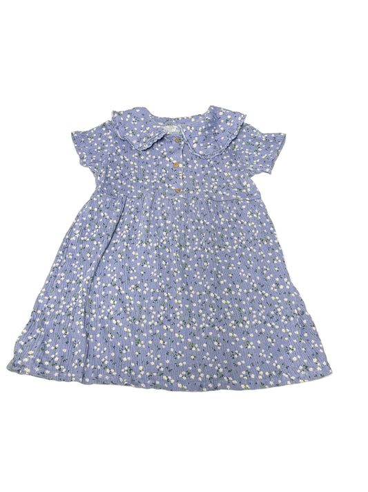 Zara Floral Dress with Collar 3-4Y