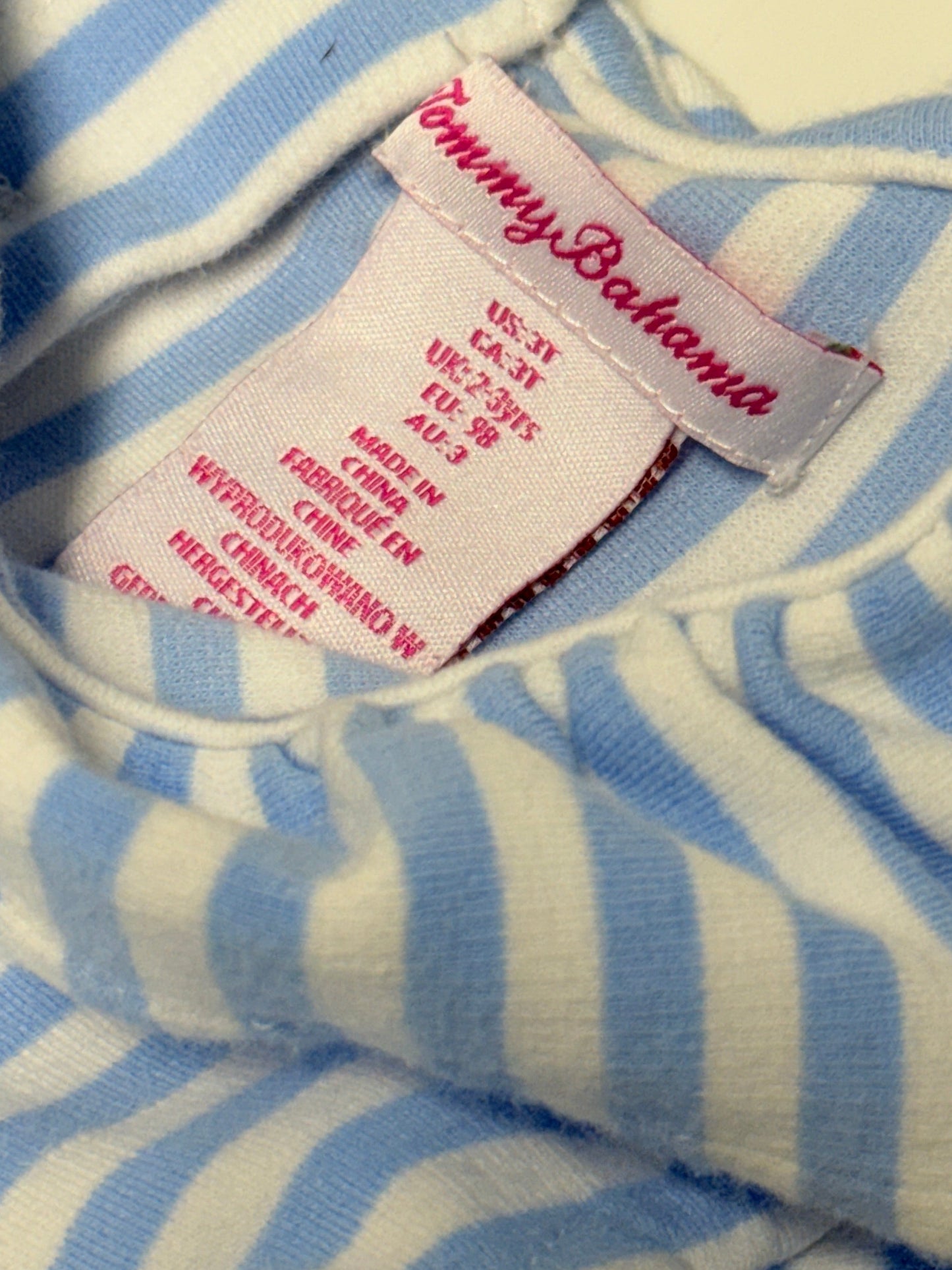 Tommy Bahamas 3T Twirl Dress & Hat Set