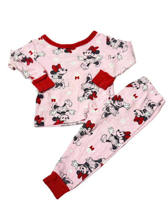 Minnie Mouse 2T 2pc PJS