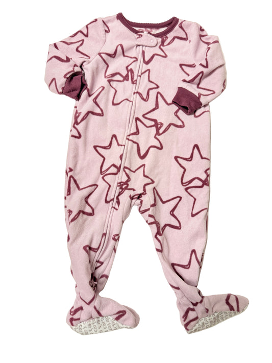 Carter's Fleece Sleeper Star Print 12m