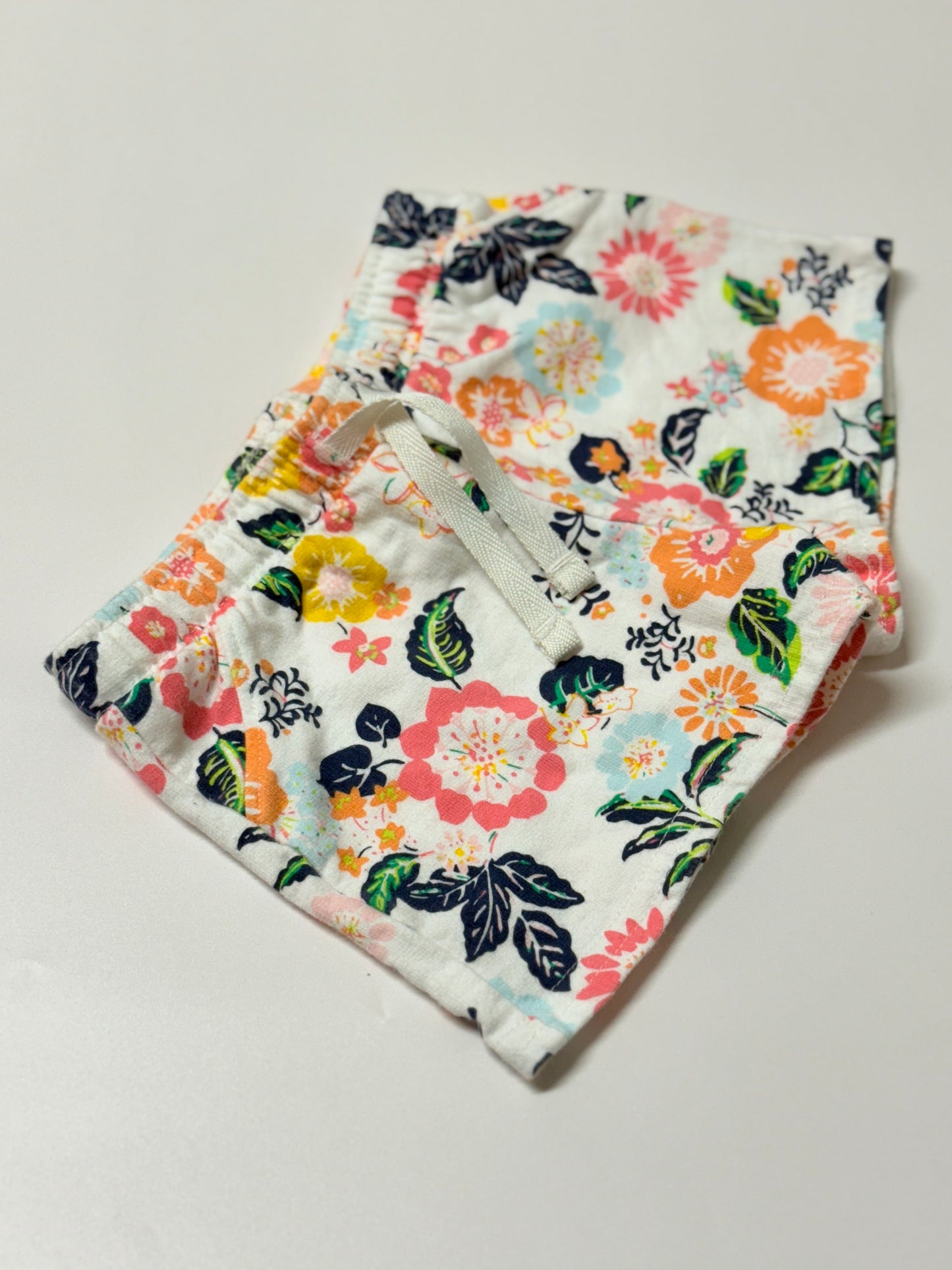 Carter's Floral Shorts 18m